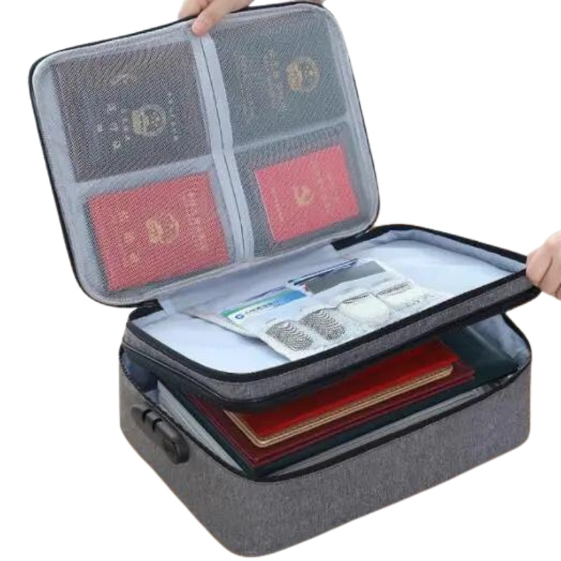 pochette porte document voyage