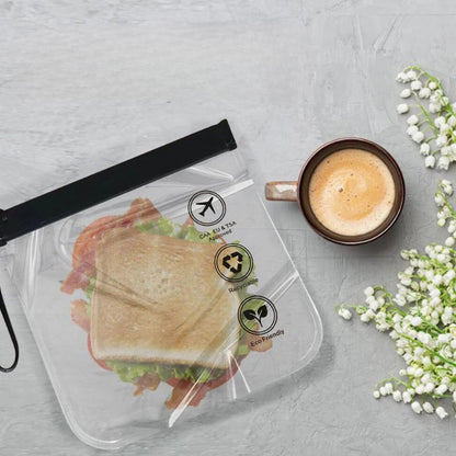 Pochette Transparente Avion