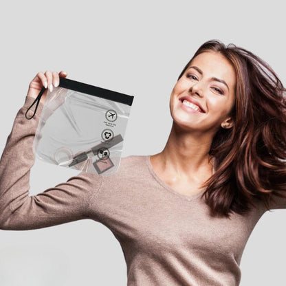 Pochette Transparente Avion