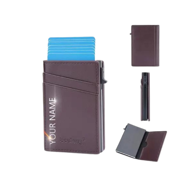 porte carte bancaire cuir