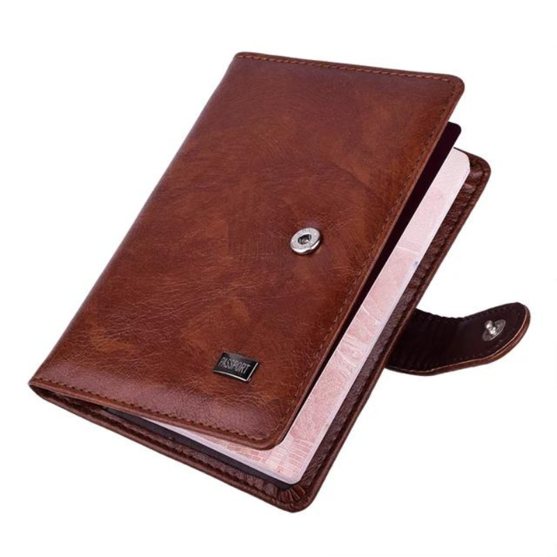 porte document de voyage en cuir pour homme