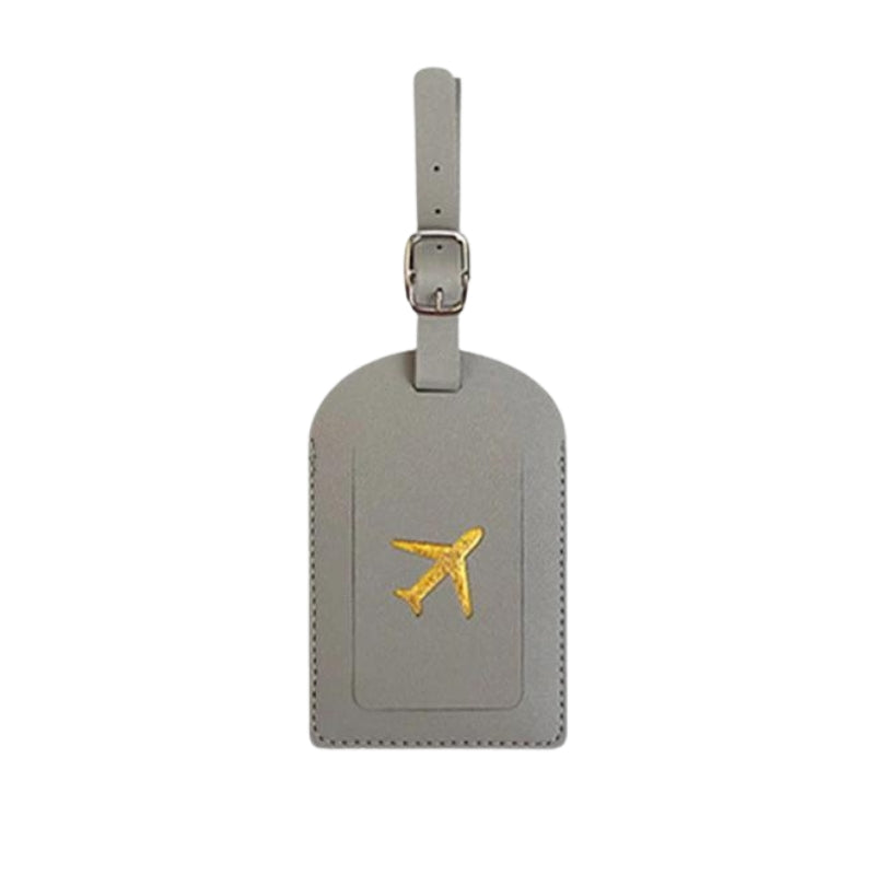 accessoire de voyage porte étiquette en simili