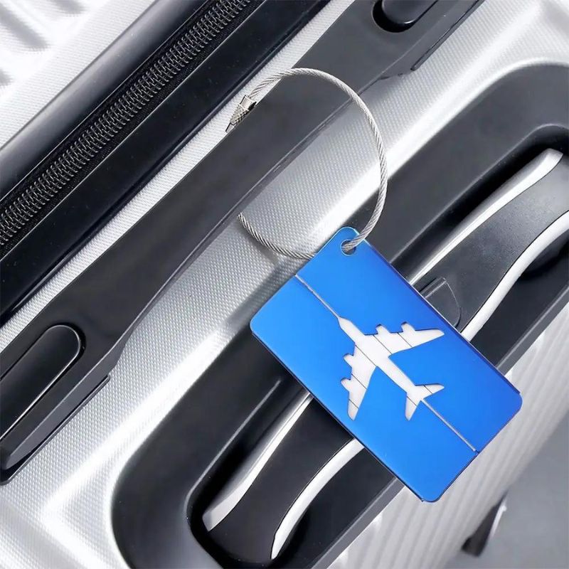 Porte Étiquette Métallique Pour Valise - vue 17