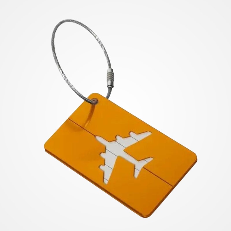 Porte Étiquette Métallique Pour Valise - vue 8