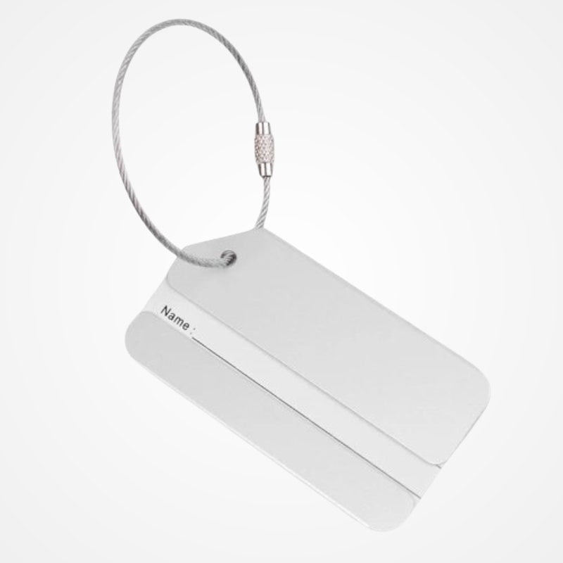 Porte Étiquette Métallique Pour Valise - vue 3
