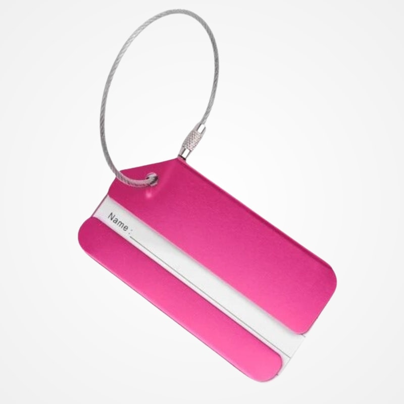 Porte Étiquette Métallique Pour Valise - vue 22