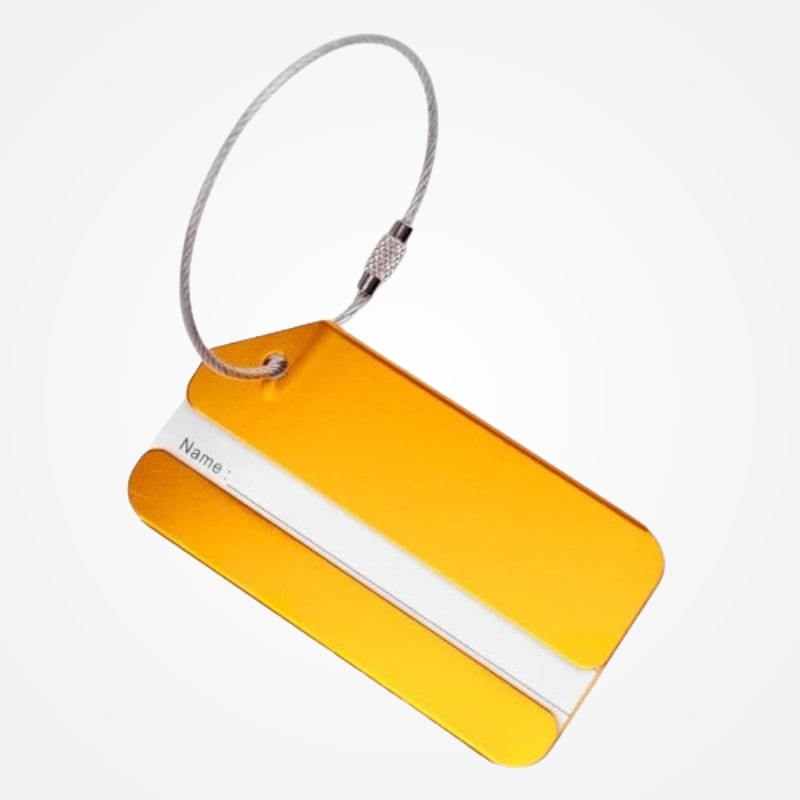 Porte Étiquette Métallique Pour Valise - vue 21