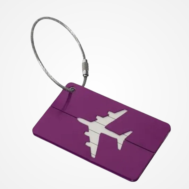 Porte Étiquette Métallique Pour Valise - vue 12
