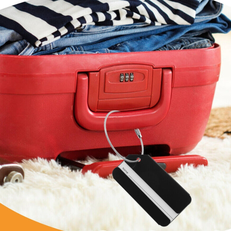 Porte Étiquette Métallique Pour Valise - vue 13