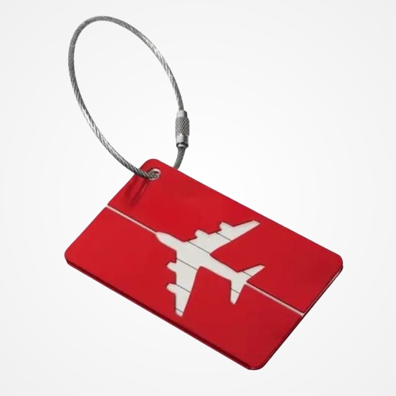 Porte Étiquette Métallique Pour Valise - vue 11