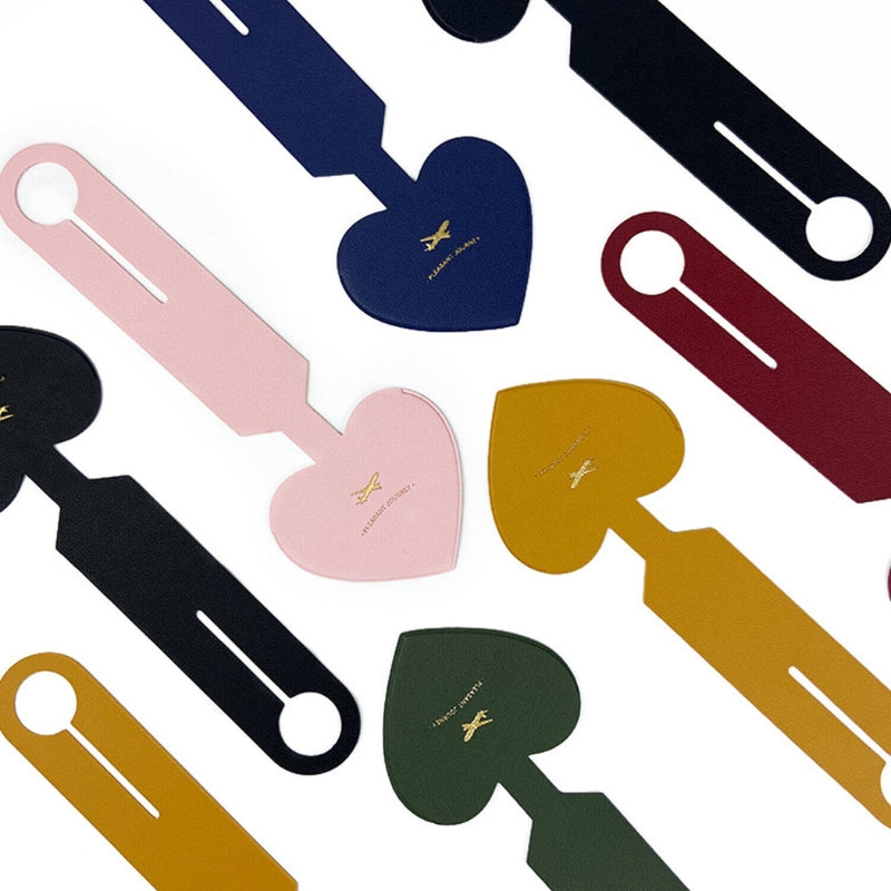 Porte Étiquette Valise en Simili