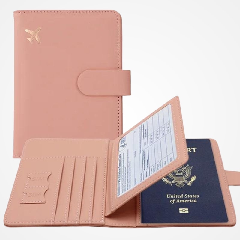 Portefeuille De Voyage Etui A Passeport - vue 6
