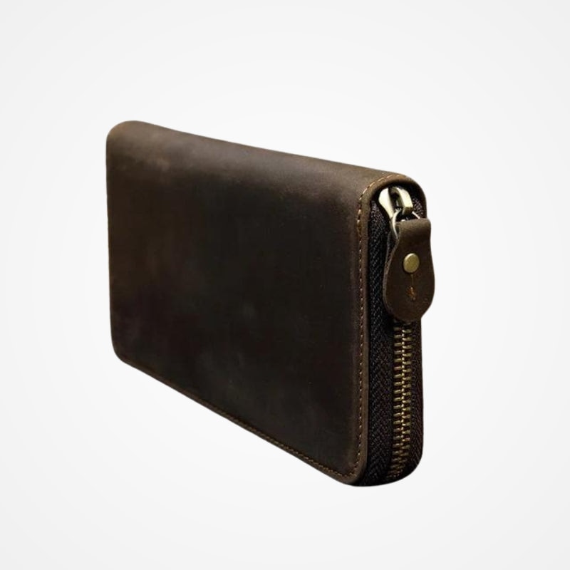 portefeuille de voyage en cuir pour homme