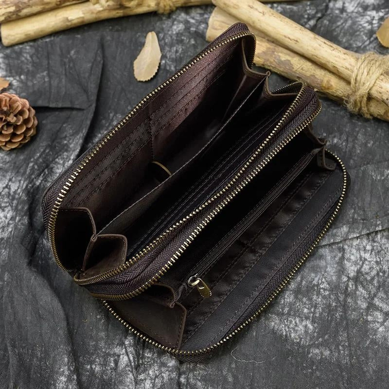 Portefeuille De Voyage Homme Cuir