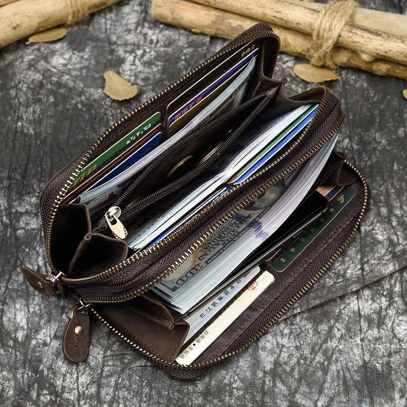 Portefeuille De Voyage Homme Cuir - vue 6