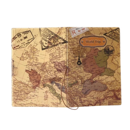 Protège Passeport Carte Du Monde