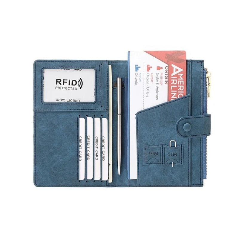 Protège Passeport Simili Femme