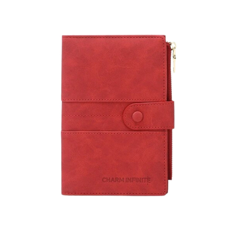 protège passeport en cuir femme