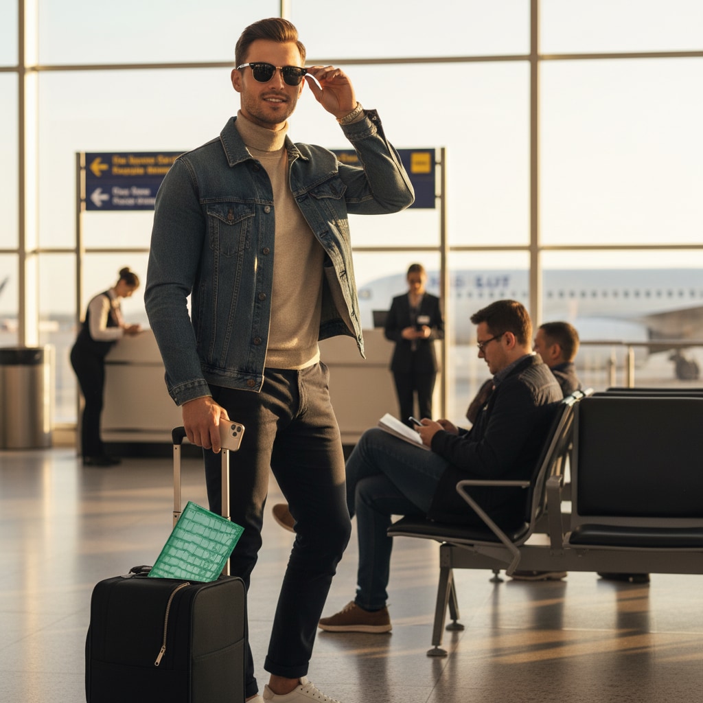 Protège Passeport Simili Luxe - vue 2