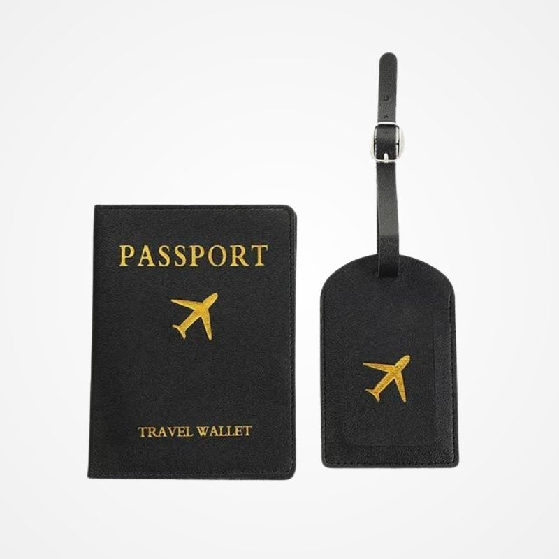 Protège Passeport Et Etiquette Valise - vue 10