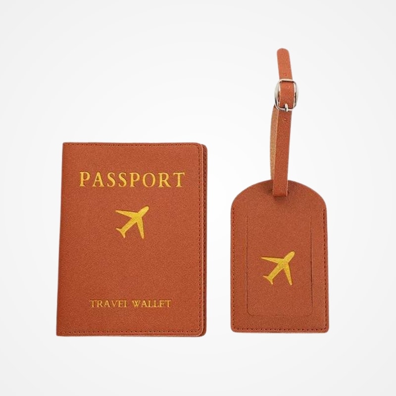 Protège Passeport Et Etiquette Valise - vue 11