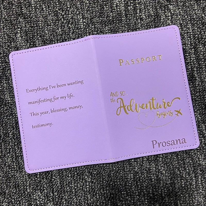 Protège Passeport Personnalisé