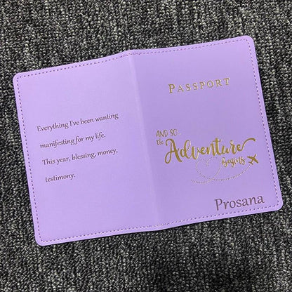 Protège Passeport Personnalisé
