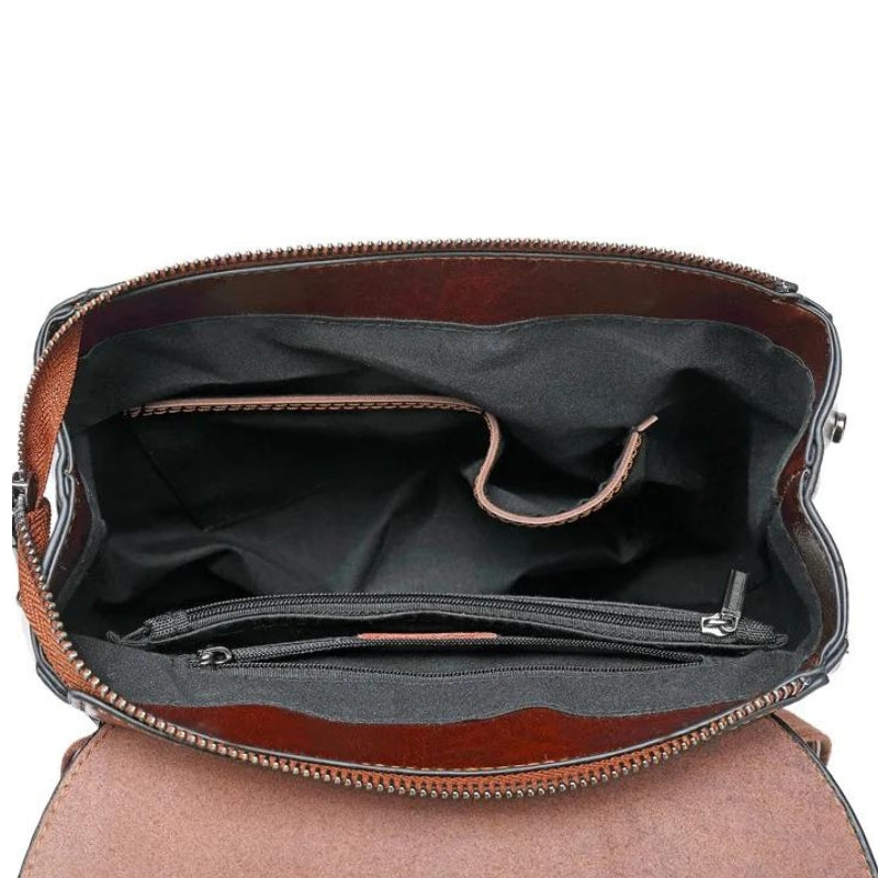 Heritage - Petit Sac À Dos En Cuir Femme - vue 5