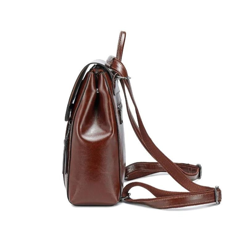 Heritage - Petit Sac À Dos En Cuir Femme - vue 10