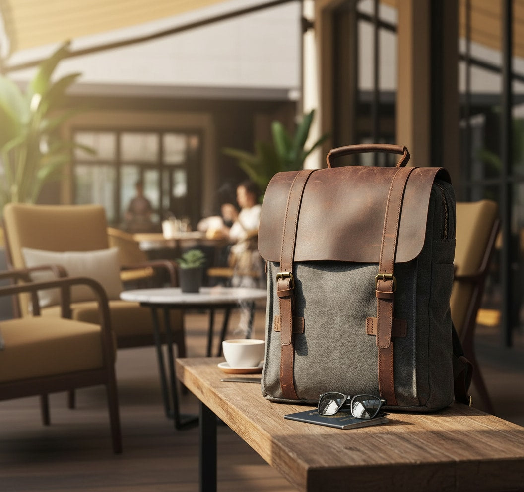 Heritage - Sac À Dos Homme Vintage - vue 13