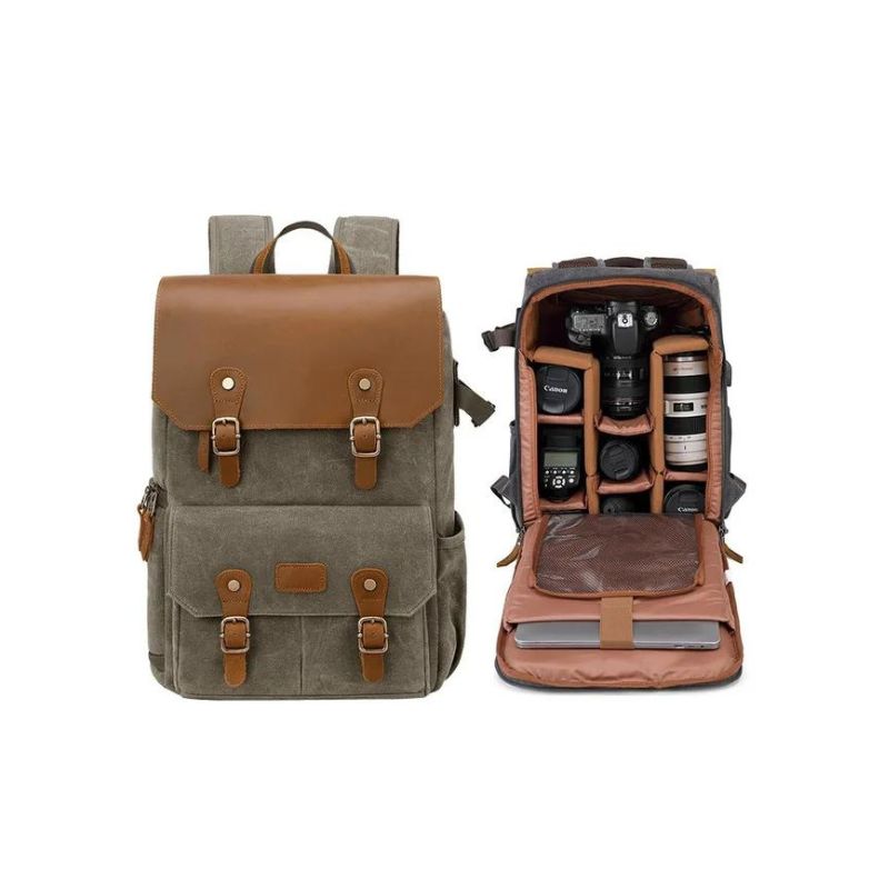 sac à dos appareil photo et ordinateur