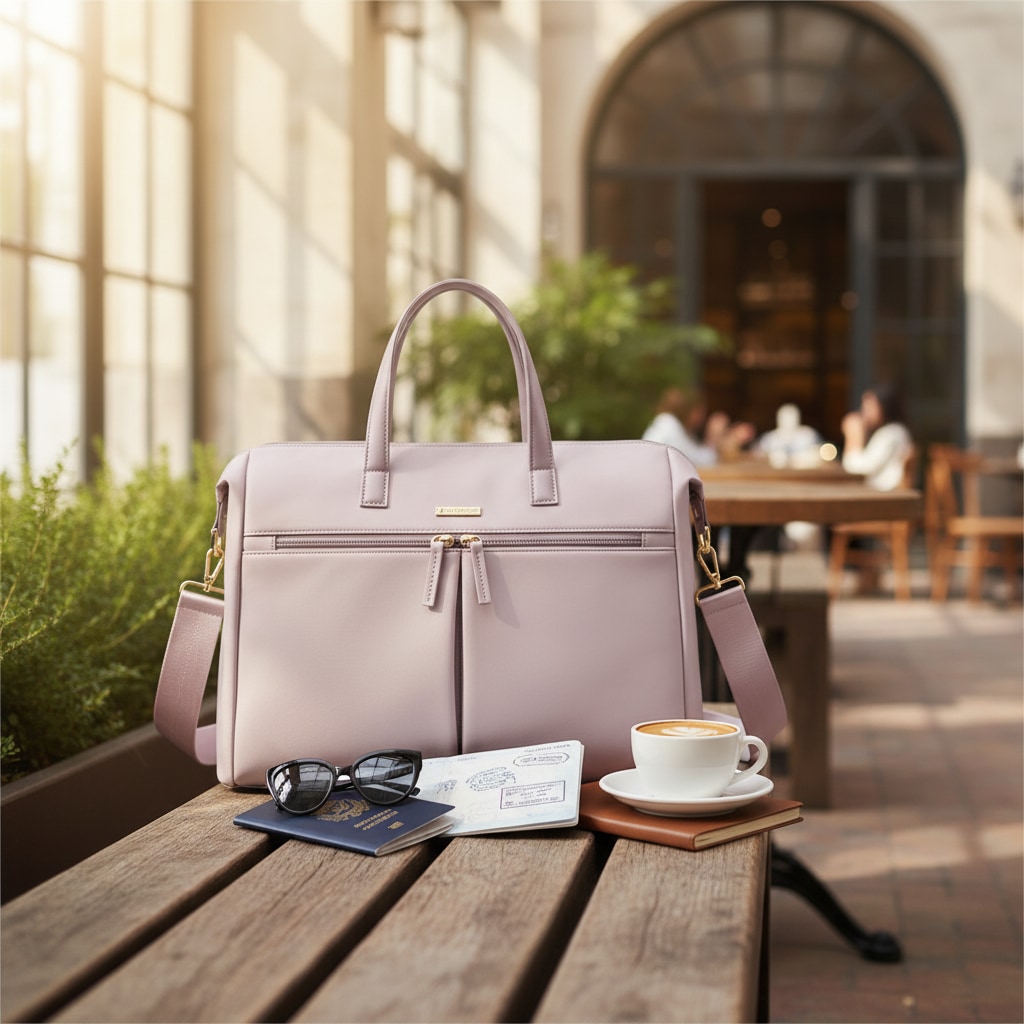 Soléa - Chic Sac à Main pour Ordinateur Femme - Confort et Style Garantis - vue 11