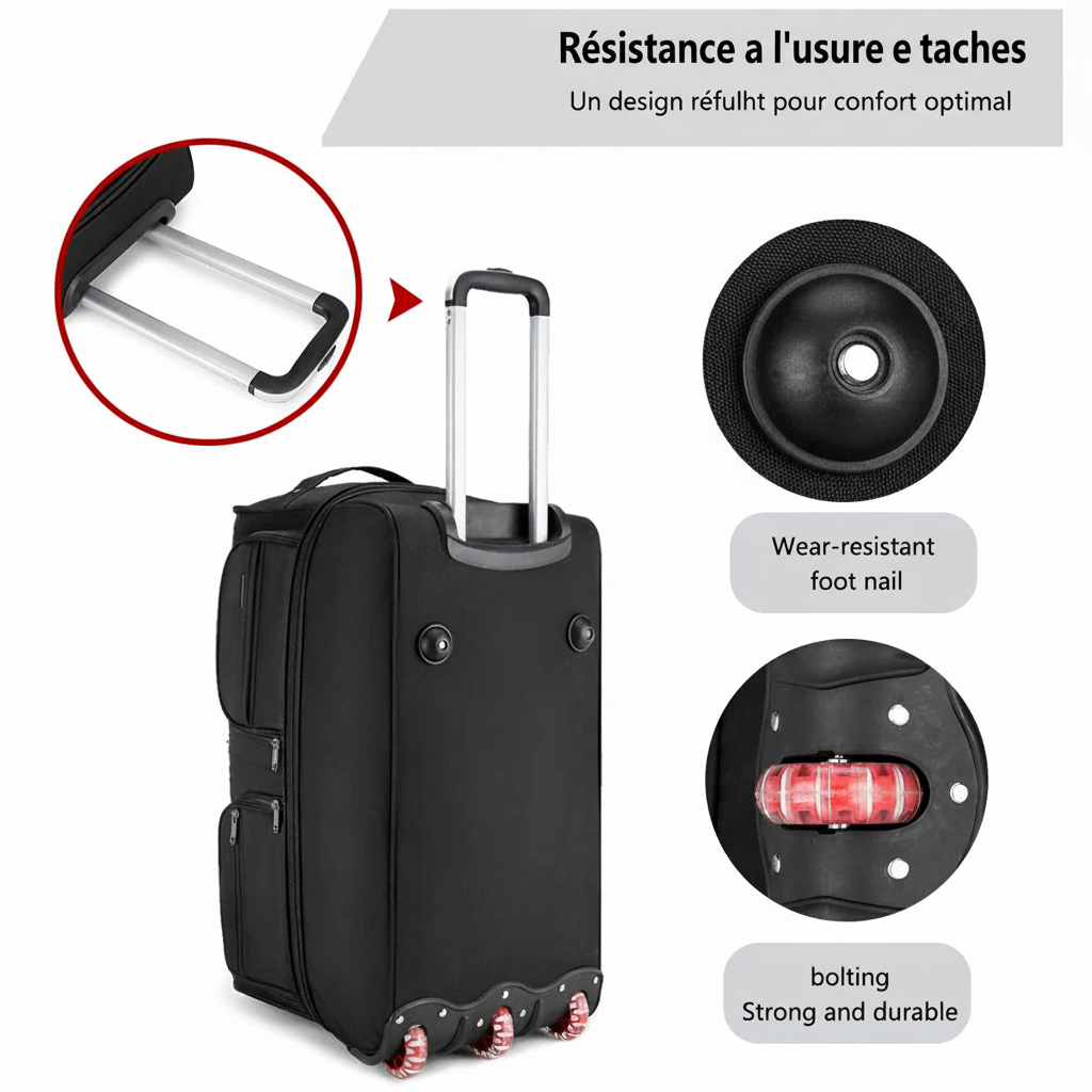 Nomade - Sac De Voyage À Roulettes 50 Litres - vue 3