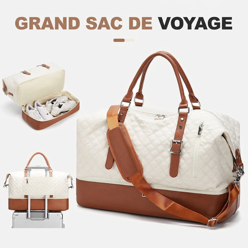 BELLATRIX - Sac De Voyage Femme Avec Compartiment Chaussures