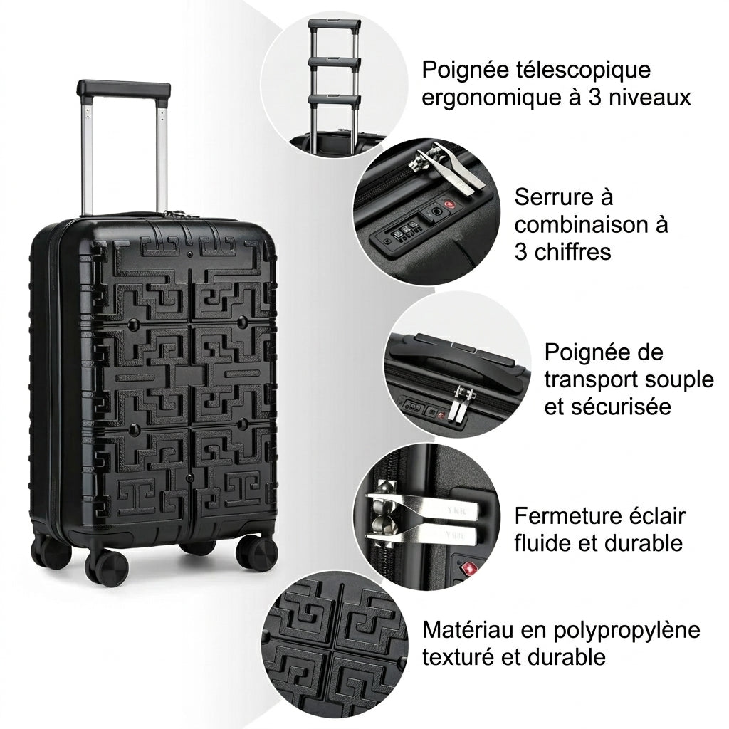 Escale - Valise Cabine À Roulettes - vue 6