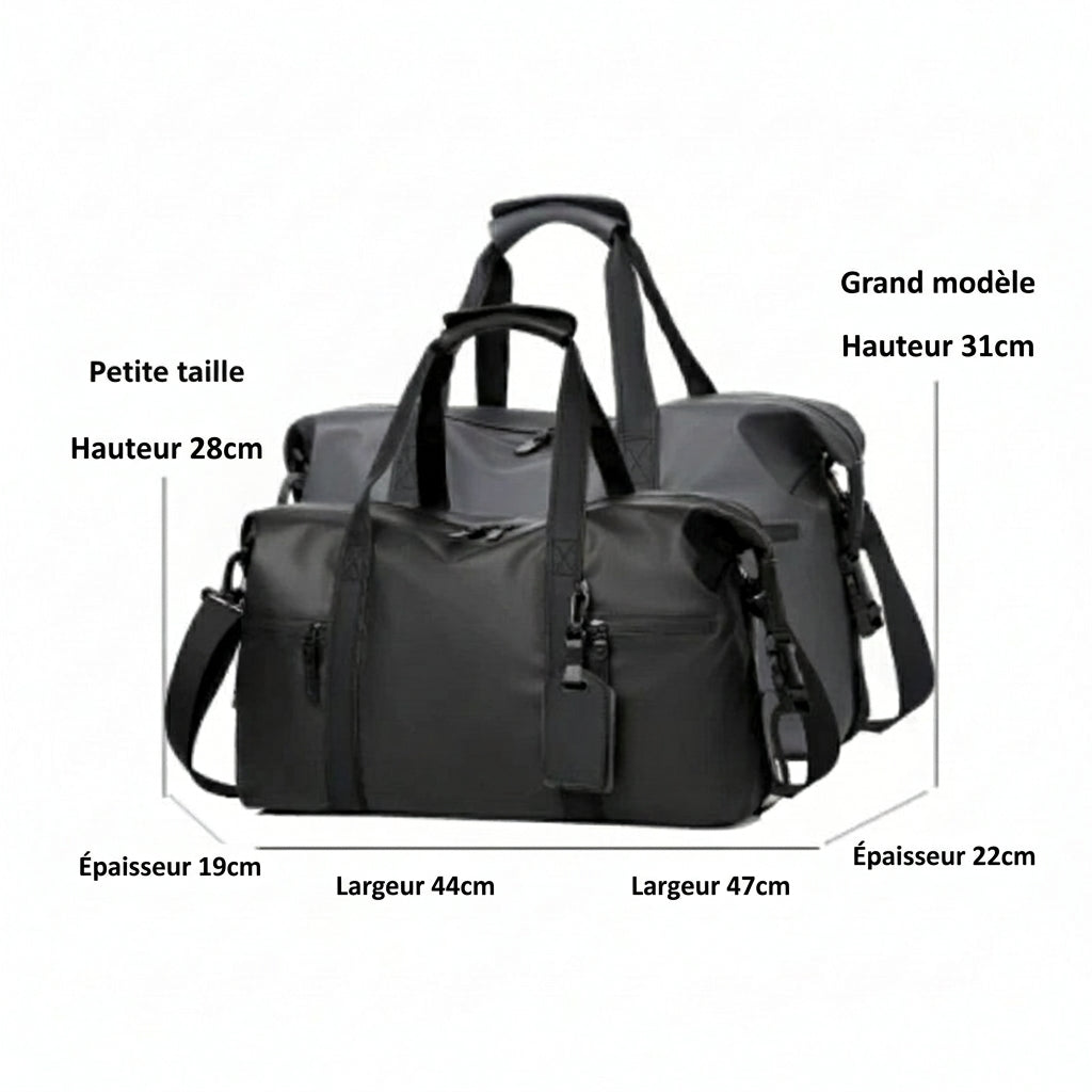 Odyssée - Sac De Voyage Noir - vue 12