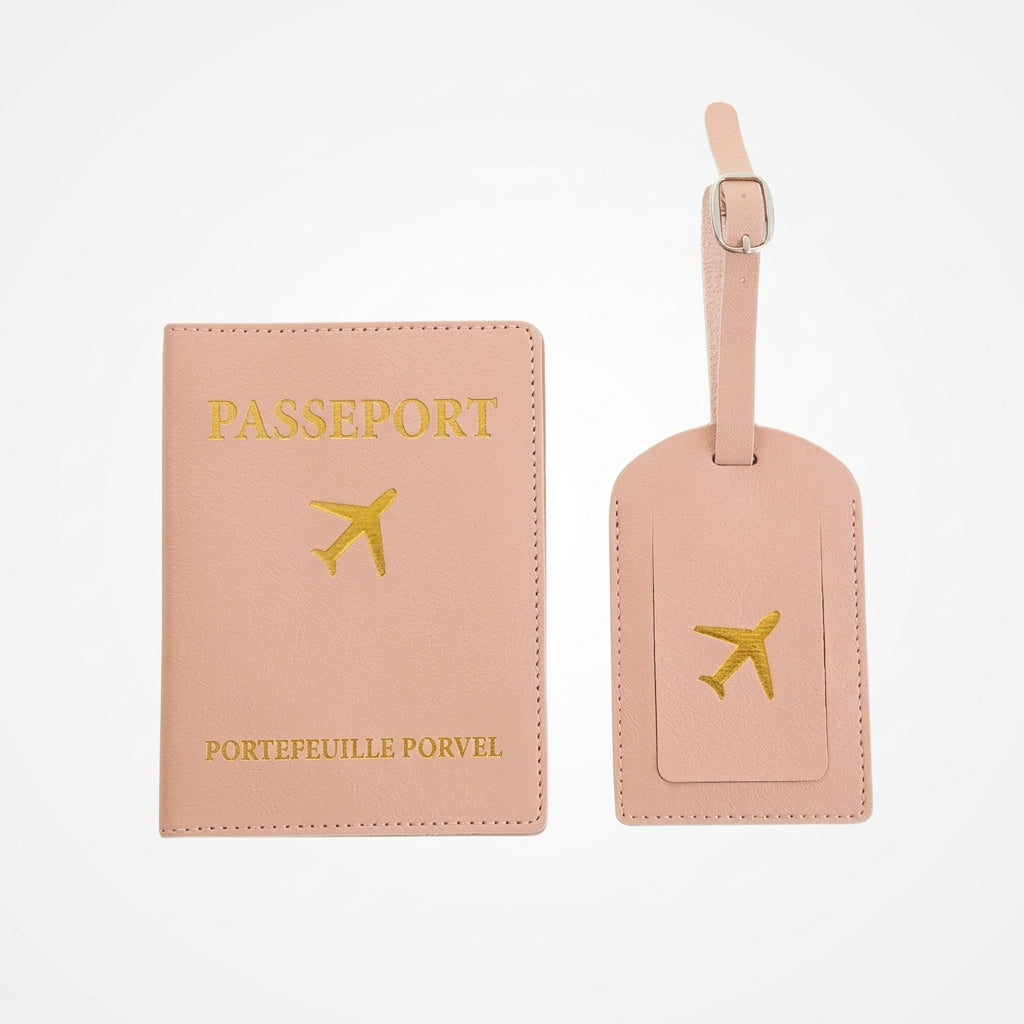 Protège Passeport Et Etiquette Valise - vue 14