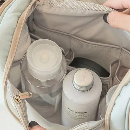 Trousse De Toilette Crochet Dépliable