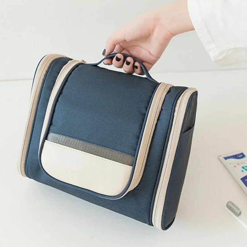 Trousse De Toilette Crochet Dépliable