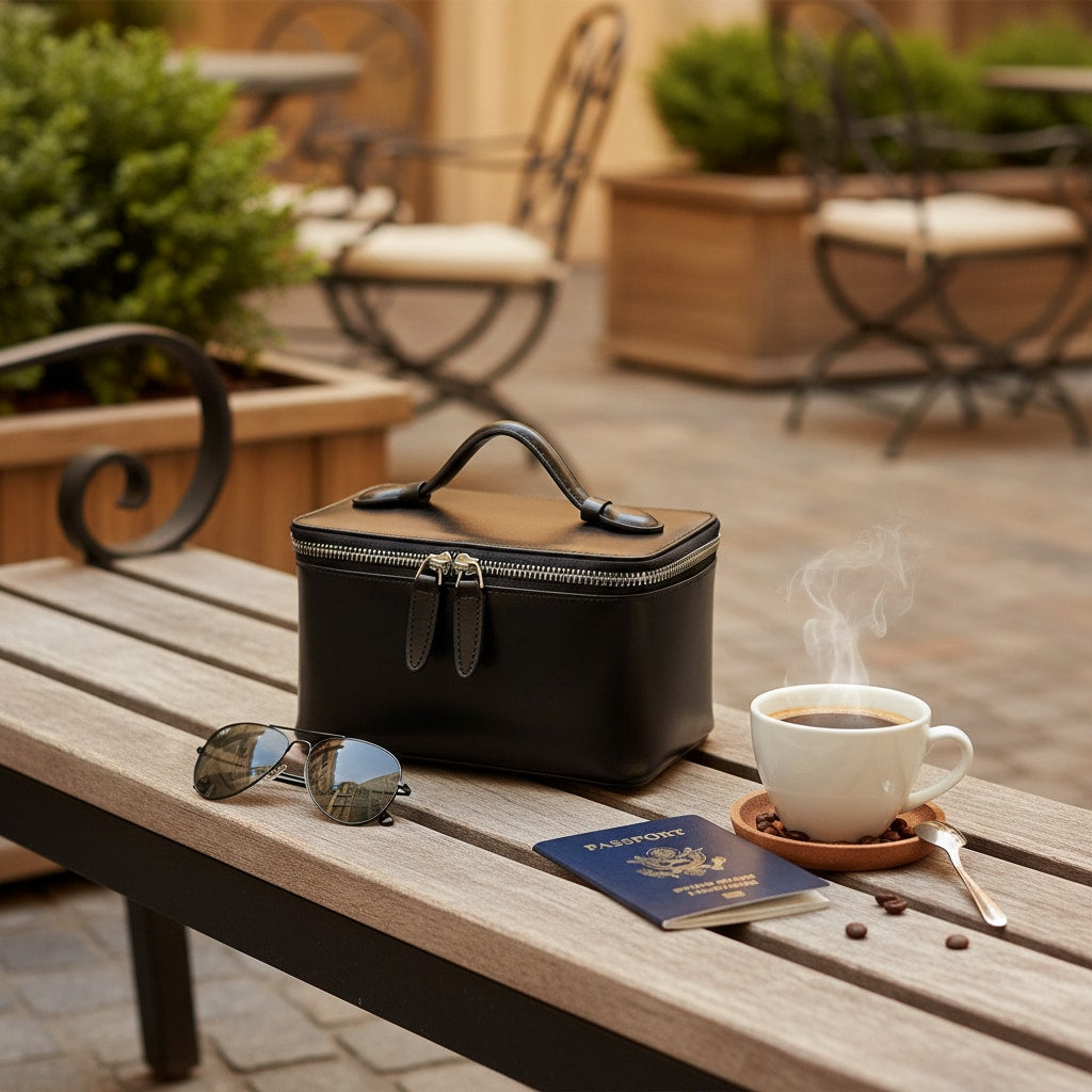 Ritual - Trousse de Toilette Cuir Personnalisable - vue 13