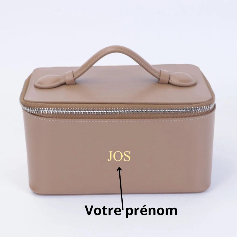 Trousse de Toilette Cuir Personnalisable