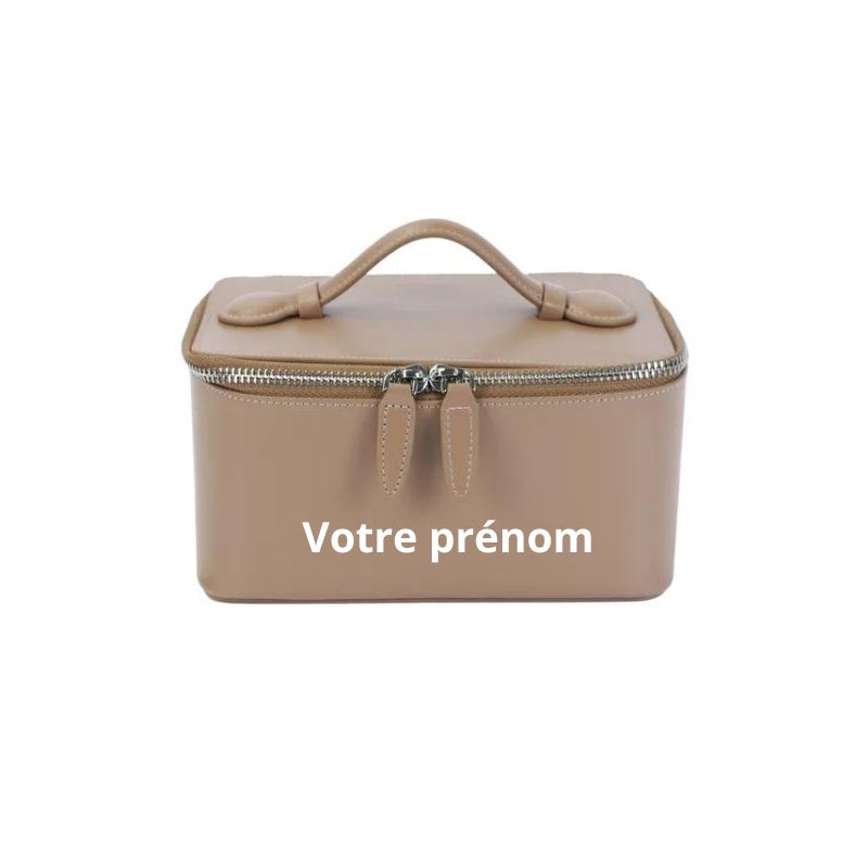 trousse de toilette cuir