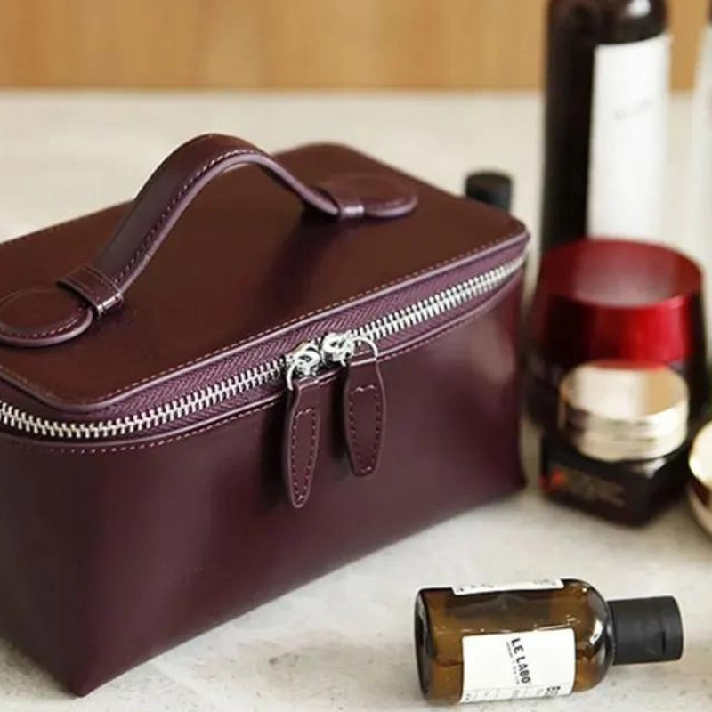 Trousse de Toilette Cuir Personnalisable