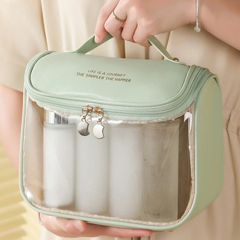 Trousse De Toilette Femme Transparente