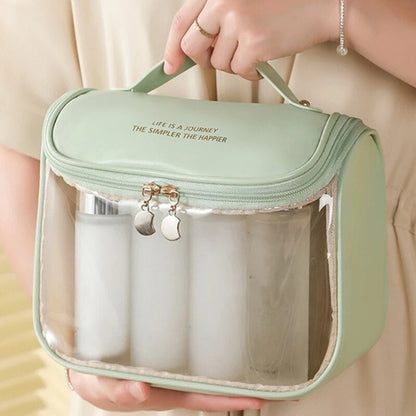 Trousse De Toilette Femme Transparente