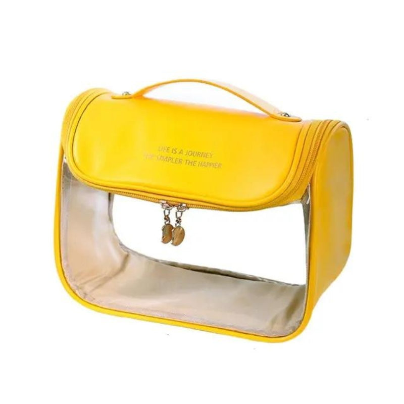 trousse transparente maquillage