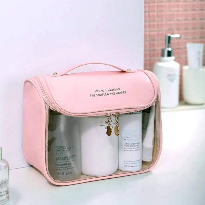 Trousse De Toilette Femme Transparente
