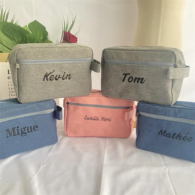 étui de toilette personnalisable avec prénom