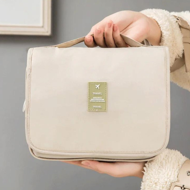 Trousse De Toilette Pliable À Suspendre