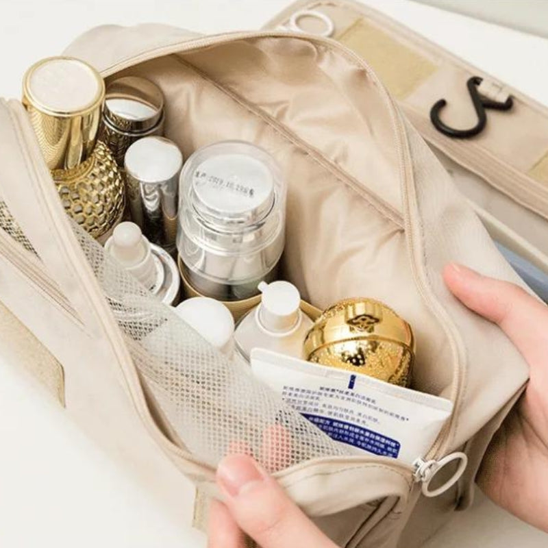 Trousse De Toilette Pliable À Suspendre